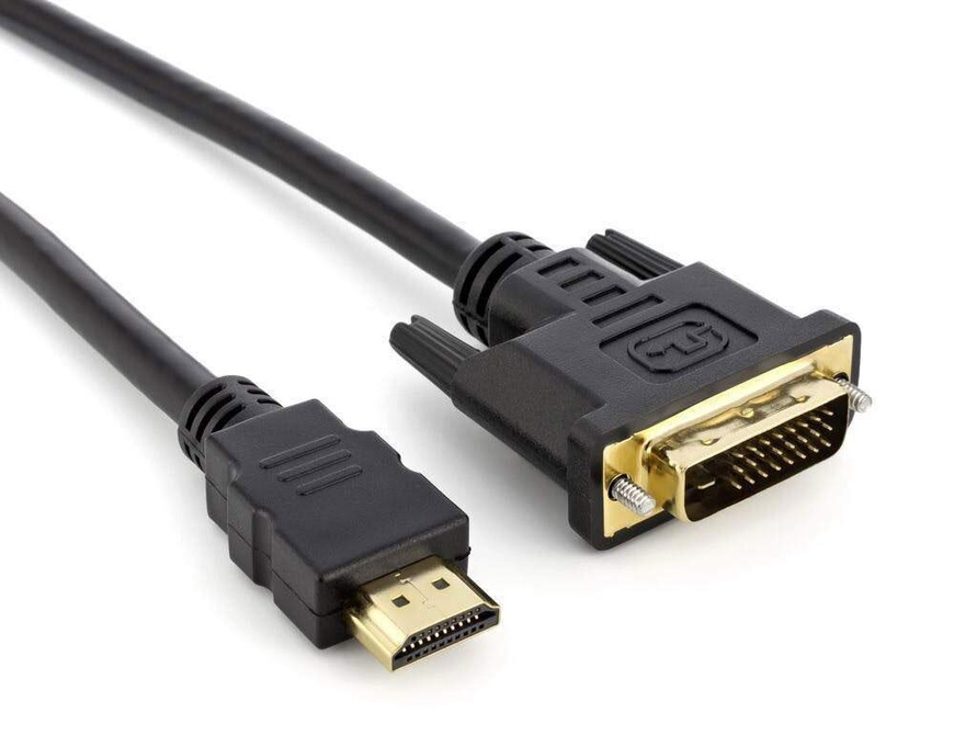 Кабель HDMI to DVI 18+1pin M, 1.8m Cablexpert (CC-HDMI-DVI-6)