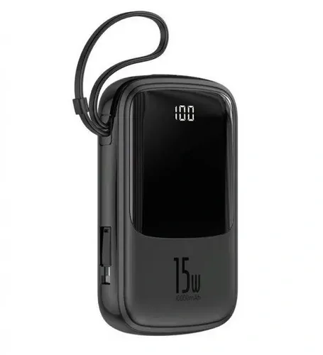 Батарея універсальна Baseus Q pow Digital Display 3A Power Bank 10000mAh (PPQD-A01)
