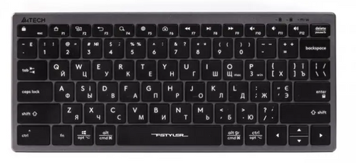 Клавіатура бездротова A4Tech FBX51C Wireless/Bluetooth Grey (FBX51C Grey)