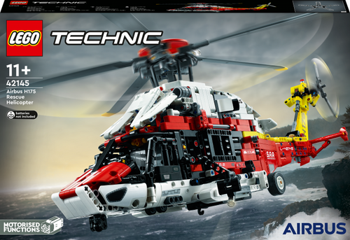 Конструктор LEGO Technic Рятувальний гелікоптер Airbus H175 2001 деталь (42145)