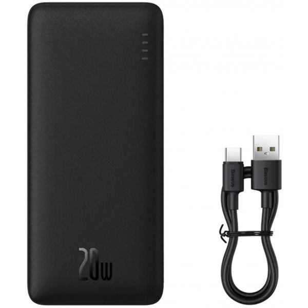 Повербанк Baseus Airpow Fast Charge 30000mAh 20W Black (PPQD090101)