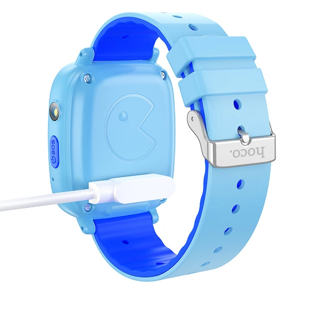 Детские cмарт-часы Hoco Y100 36mm SIM 2G 400 mAh IP65 Blue (6942007625630)