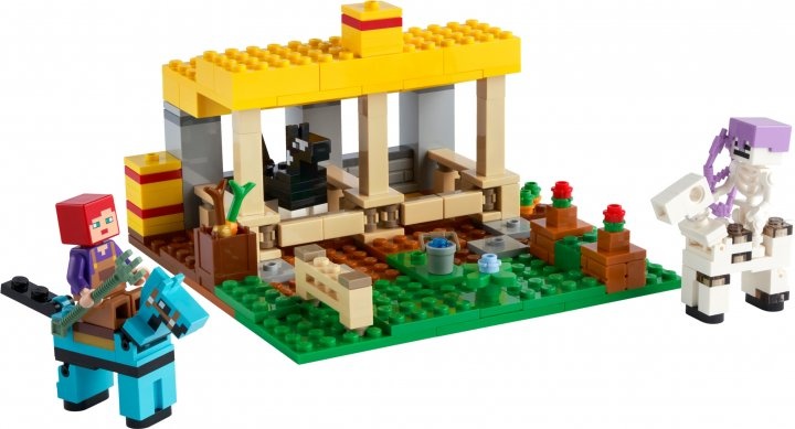 Конструктор LEGO Minecraft Конюшня 241 деталь (21171)