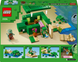 Конструктор LEGO Minecraft Пляжний будинок у формі черепахи 234 деталей (21254)