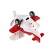Самолет металлический инерционный Same Toy Aircraft с красными эффектами (SY8012Ut-3)