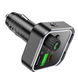 АЗУ с FM-модулятором BOROFONE BC53 Highway PD20W+QC3.0 car BT FM transmitter 18W Black (6941991108457)