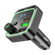 АЗУ с FM-модулятором BOROFONE BC53 Highway PD20W+QC3.0 car BT FM transmitter 18W Black (6941991108457)