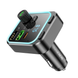 АЗУ с FM-модулятором BOROFONE BC53 Highway PD20W+QC3.0 car BT FM transmitter 18W Black (6941991108457)