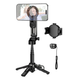 Селфі-монопод HOCO K27 Pro Magic mini live broadcast stand(pull clip+magnetic focusing version) Black (6942007668743)