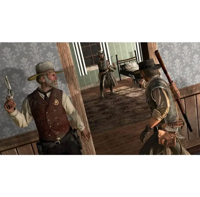 Гра PS4 Red Dead Redemption Remastered, BD диск (5026555435680) (Вживаний)