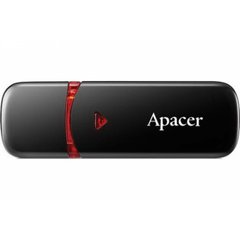USB флеш накопичувач Apacer 32GB AH333 black USB 2.0 (AP32GAH333B-1)