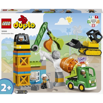 Конструктор LEGO DUPLO Town Будівельний майданчик 61 деталь (10990)