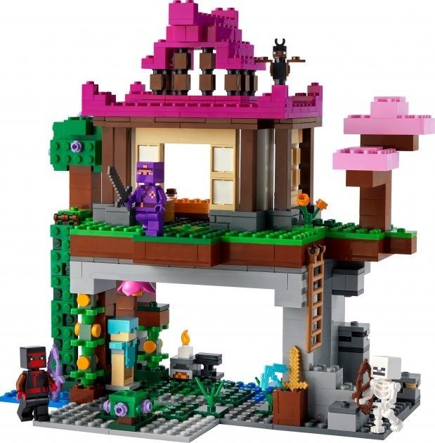 Конструктор LEGO Minecraft Тренировочная база 534 детали (21183)