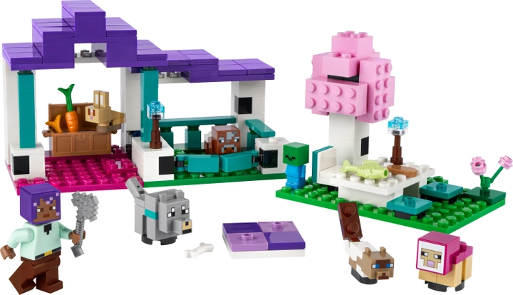 Конструктор LEGO Minecraft Притулок для тварин 206 деталей (21253)