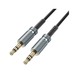Аудiокабель HOCO UPA31 Cindy spring audio cable AUX 3m Black (6942007631235)