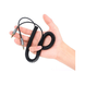 Аудiокабель HOCO UPA31 Cindy spring audio cable AUX 3m Black (6942007631235)