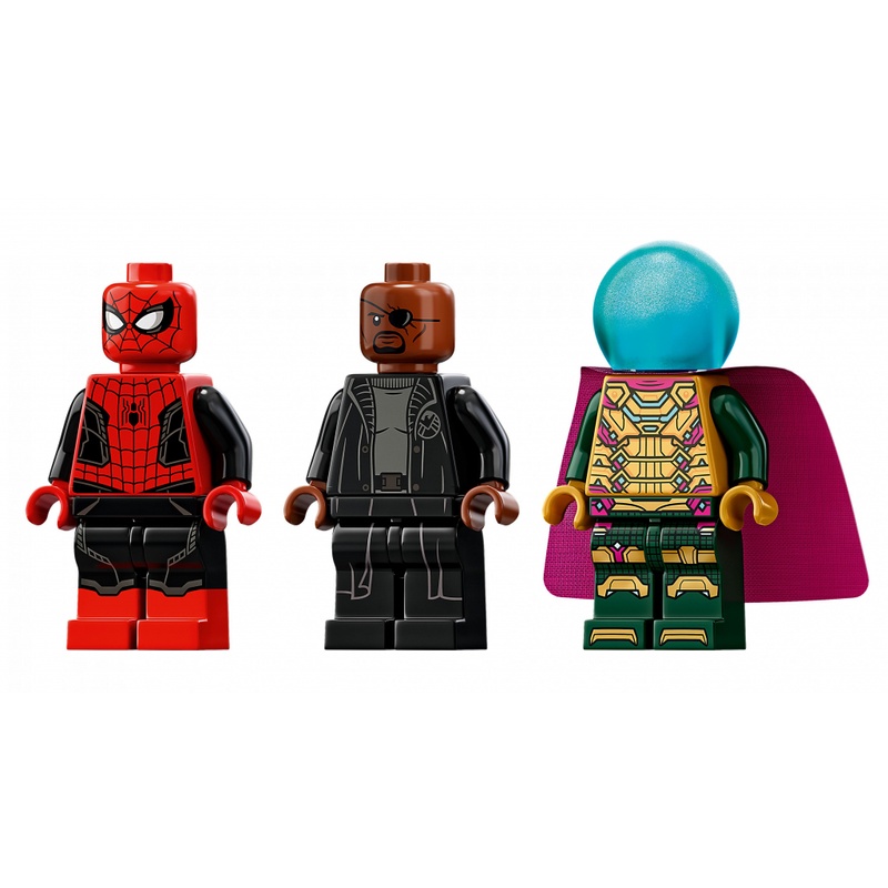 Конструктор LEGO Super Heroes Marvel Человек-паук против атаки дронов Мистери (76184)