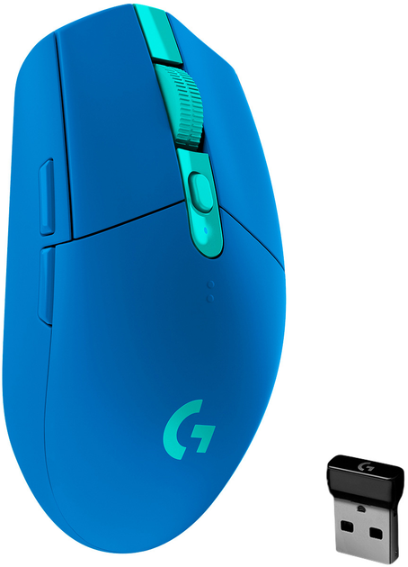 Миша ігрова бездротова Logitech G304 Lightspeed Blue(910-006016)