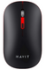 Беспроводная мышь двухрежимная Havit HV-MS60WB Black 2,4GHz+Bluetooth, со встроенным аккумулятором 500mAh