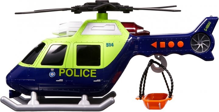 Вертолет Road Rippers Rush and rescue Полиция моторизованная с эффектами (20243)