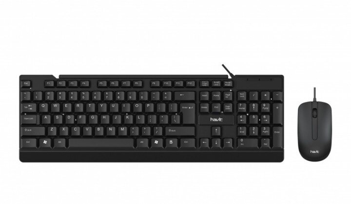 Комплект клавиатура + мышка ведущие Havit HV-KB272CM