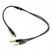 Аудио кабель-переходник Jack 3.5mm F to 2 x Jack 3.5mm M Cablexpert (CCA-418M)