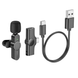 Мікрофон-петличка BOROFONE BFK12 Trophy lavalier wireless digital microphone Type-C Black (6941991106392)