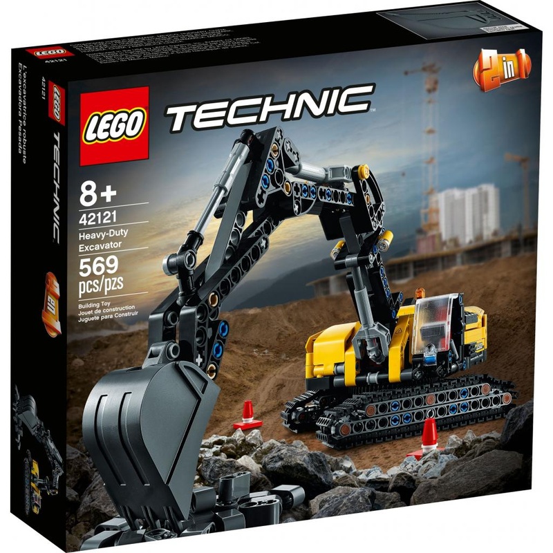 Конструктор LEGO Technic Сверхмощный экскаватор (42121)