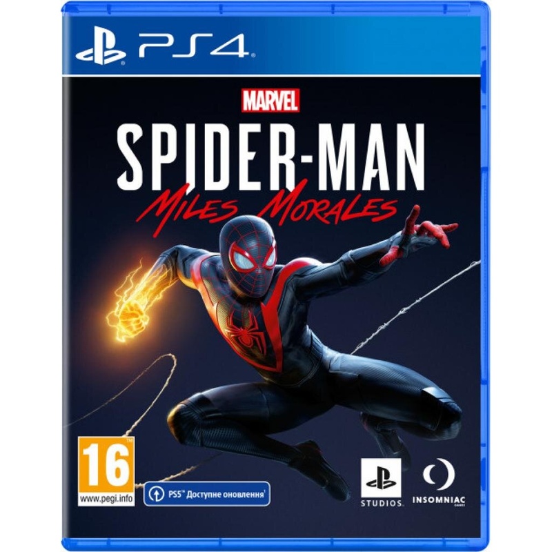 Гра Marvel Spider-Man. Miles Morales [PS4, Russian version] (9819622)