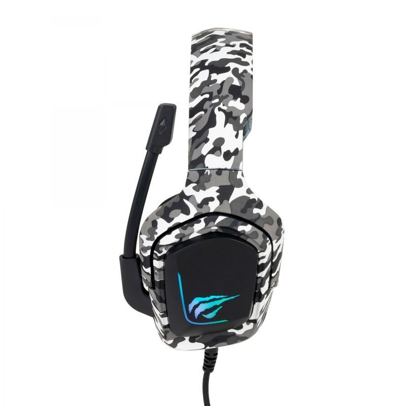 Ігрові навушники з мікрофоном Havit HV-H653d USB + 3.5мм, RGB підсвітка