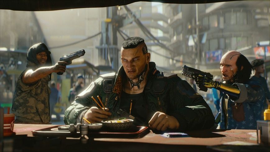 Гра PS4 Cyberpunk 2077, BD диск (5902367640521)
