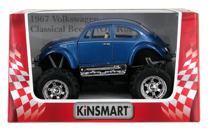 Машинка Kinsmart Volkswagen Classical Beetle (Off Road) 1967 1:32 KT5057WB