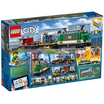 Конструктор LEGO City Товарный поезд 1226 деталей (60198) (5702016109795)