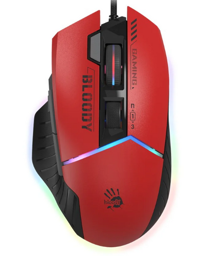 Ігрова мишка A4Tech Bloody W95 Max RGB Activated USB Sports Red (Bloody W95 Max Sports Red)