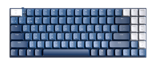 Механічна бездротова клавіатура UGREEN KU102 Slim Mechanical Keyboard ENG/RU Blue (UGR-15228)