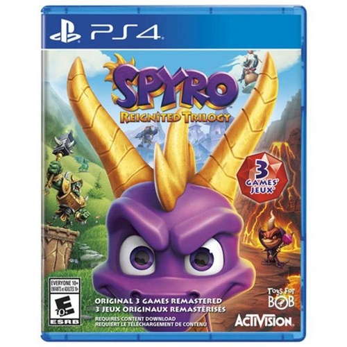 Игра Spyro Reignited Trilogy [PS4, English version] на BD диске (7242175)