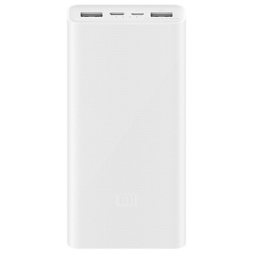 Зовнішній акумулятор Xiaomi Mi 3 20000mAh 18W Fast Charge White