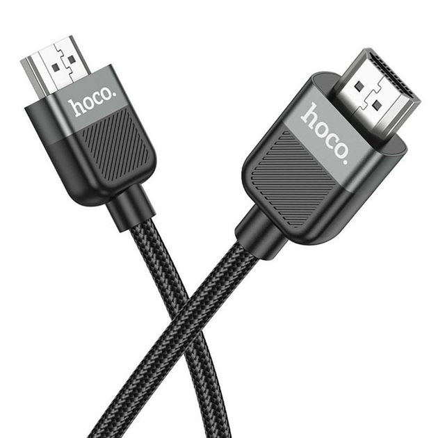 Кабель HOCO US09 HDMI to HDMI 4K 3м. Black (6942007608978)