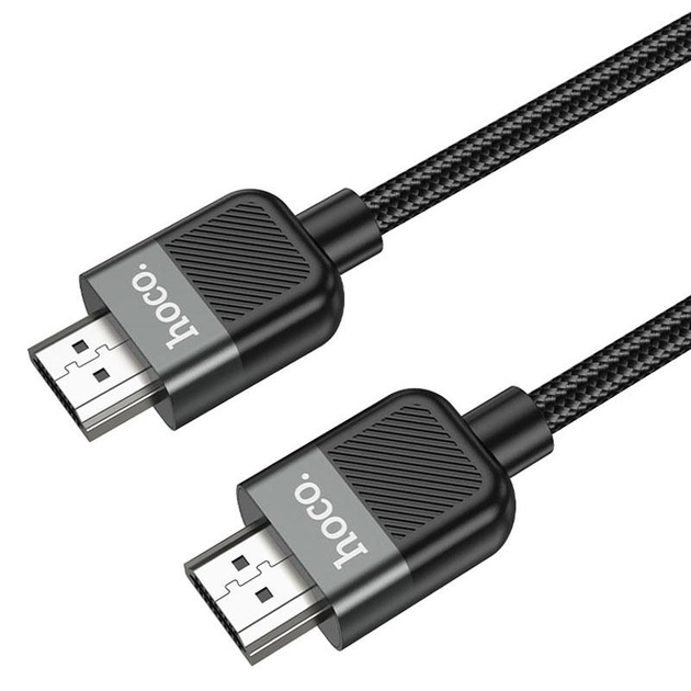 Кабель HOCO US09 HDMI to HDMI 4K 3м. Black (6942007608978)
