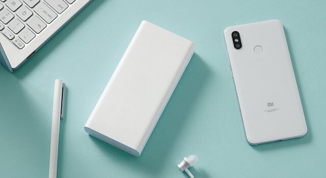 Зовнишний_акумулятор Xiaomi Mi 3 20000mAh 18W Fast Charge White