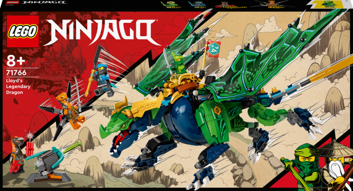 Конструктор LEGO NINJAGO Легендарный дракон Ллойда 747 деталей (71766)
