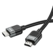 Кабель HOCO US09 HDMI to HDMI 4K 3м. Black (6942007608978)