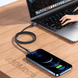 Кабель Usams US-SJ522 U71 Type-C to Lightning 20W PD Fast Charging 2m black (SJ522USB01)