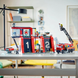 Конструктор LEGO City Пожарное депо с пожарной машиной 843 деталей (60414)