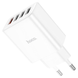 Зарядное устройство HOCO C102A Fuerza QC3.0 four-port charger 18W White (6931474777713)