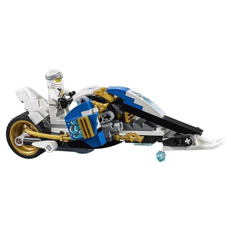 Конструктор LEGO Мотоцикл-клинок Кая та снігохід Зейна (70667)