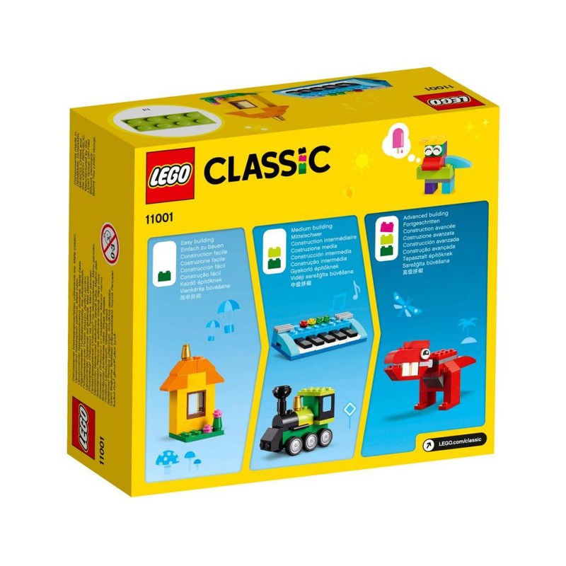 Конструктор LEGO Classic Кубики и идеи 123 детали (11001)