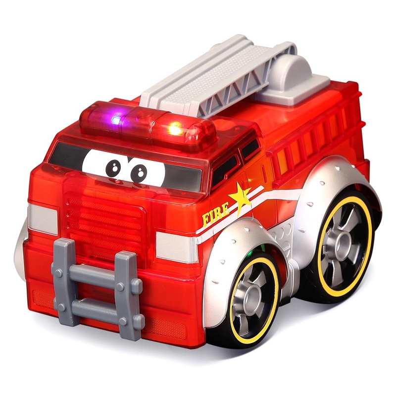 Пожарная машина Bb Junior Fire Truck, Push & Glow (свет и звук) 16-89006