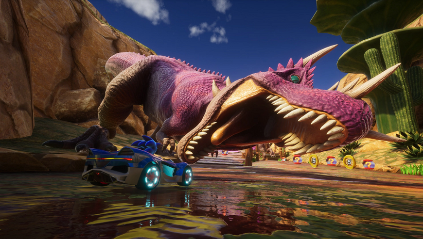 Игра PS5 Sonic Racing: CrossWorlds Русские Субтитры (Б.У.)