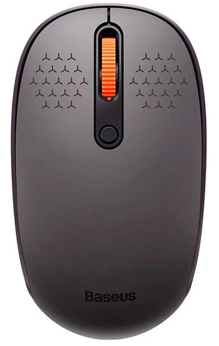 Мышь беспроводная Baseus F01A Wireless Mouse Frosted Gray (B01055502833-00)